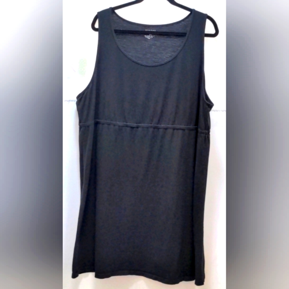 Sonoma Plus Size Sleeveless Black Knit Dress Size 2X